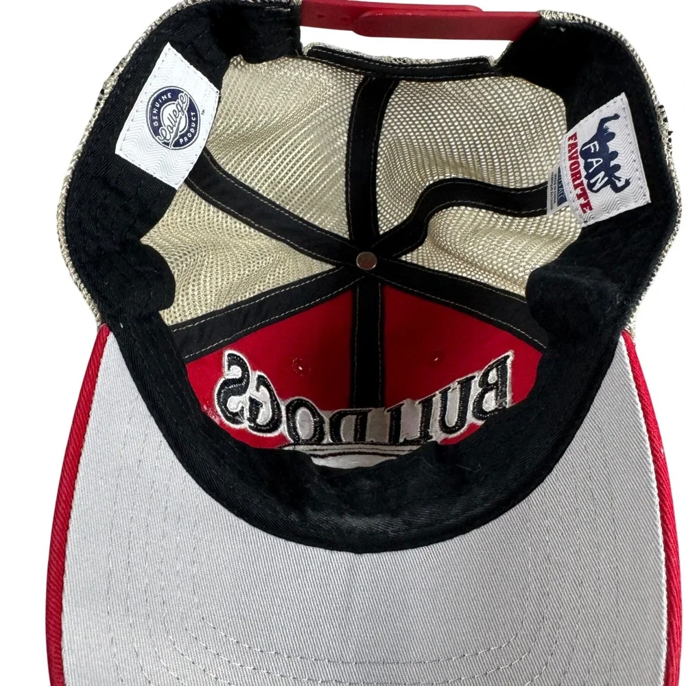 Fan Favorite Georgia Bulldogs Trucker Hat Mens OSFA Red Good Snapback Mesh NCAA